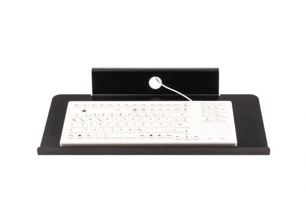 Panel-PC keyboard tray