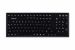 Silicon keyboard, Induproof2, black, frontview