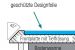 Details to foil covered keyboard, sketch