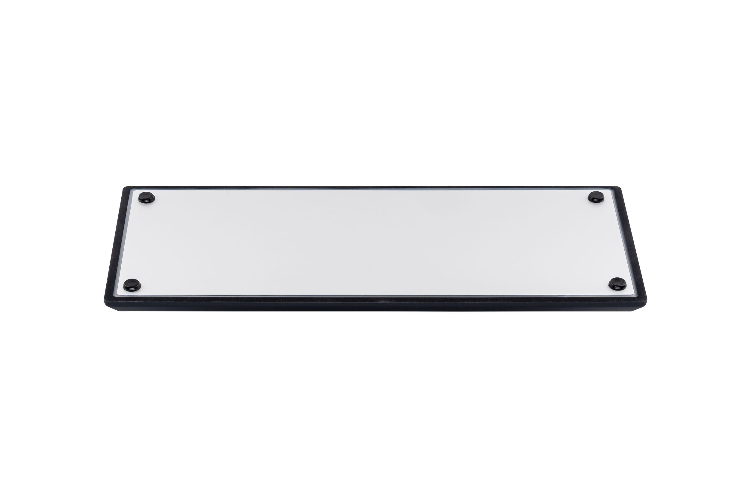 Bottom of keyboard, white