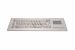 Stainless steel keyboard in housing with touchpad, compact and optinal labs free