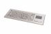 Stainless steel keyboard in housing with touchpad, compact and optinal labs free
