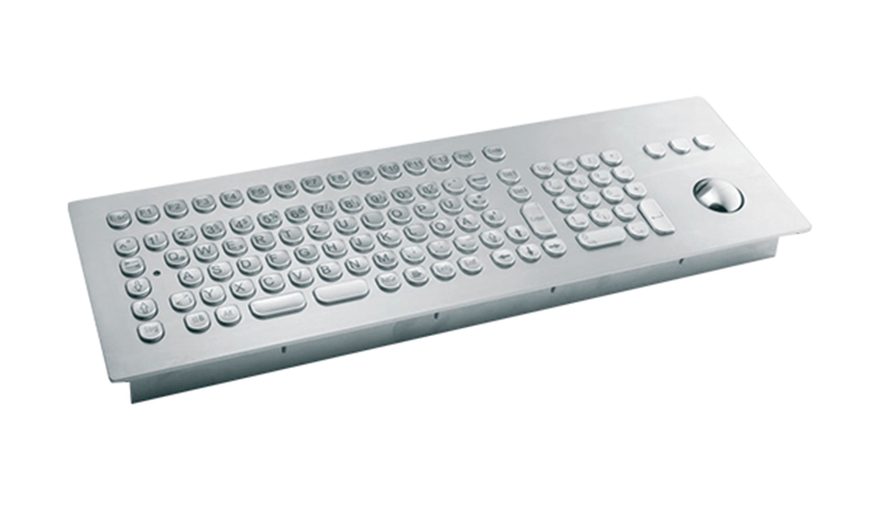 Stainless Steel Trackball Keyboard | GETT Asia